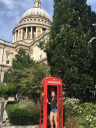 Telephone box ft St. Paul's Cathedral