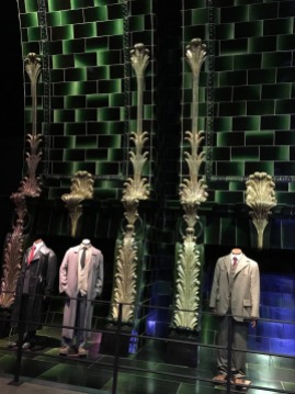 Ministry of Magic Atrium with costumes of the polyjuice potion victims (7th movie)