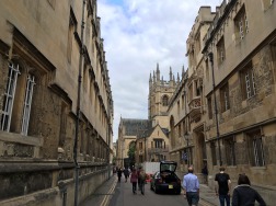 The streets of Oxford