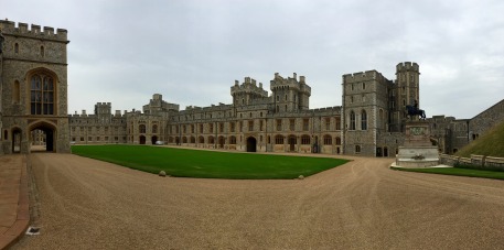 Central grounds of Windsor Castle