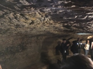 Caves below a pub