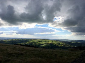 View from climbing the Roaches